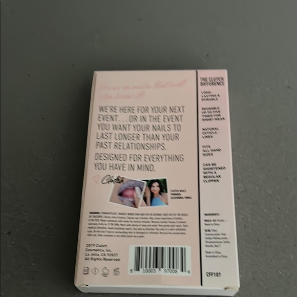 Pink Ombre Reusable  Nails - Picture 2 of 2